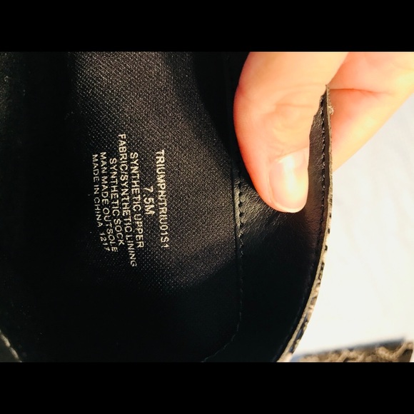 Steve Madden Triumph embosssed leather Knee boots - Picture 7 of 8